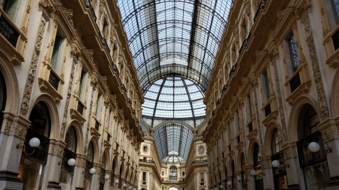 Bóveda galería Vittorio Emmanuele