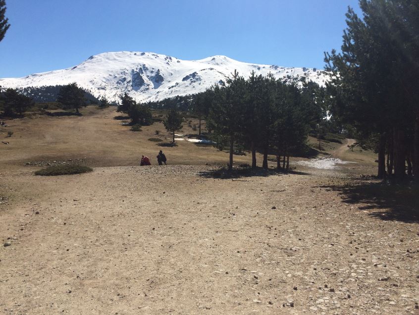 Entrada a la Ruta en la Sierra de Guadarrama