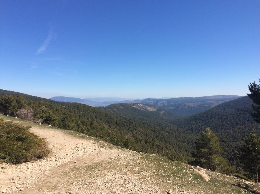 Vistas desde el Refugio El Pingarron