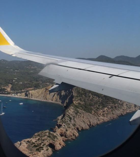 Ibiza desde el avión
