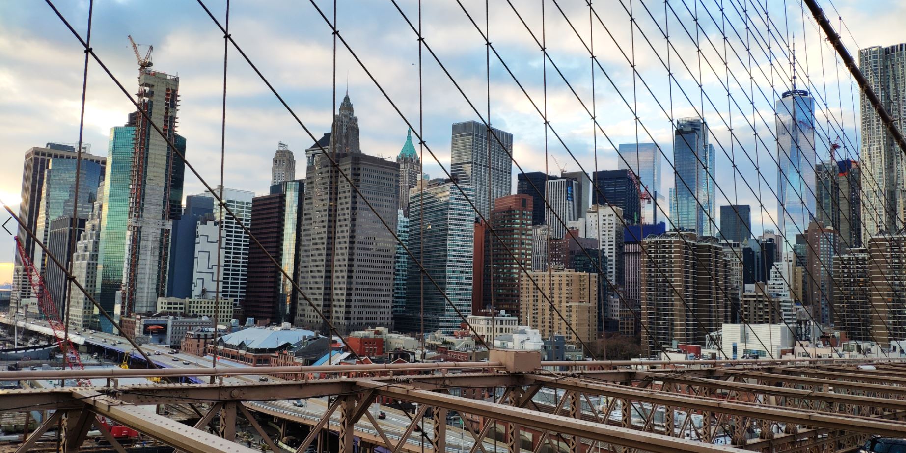 Skyline desde el Puente de Brooklyn