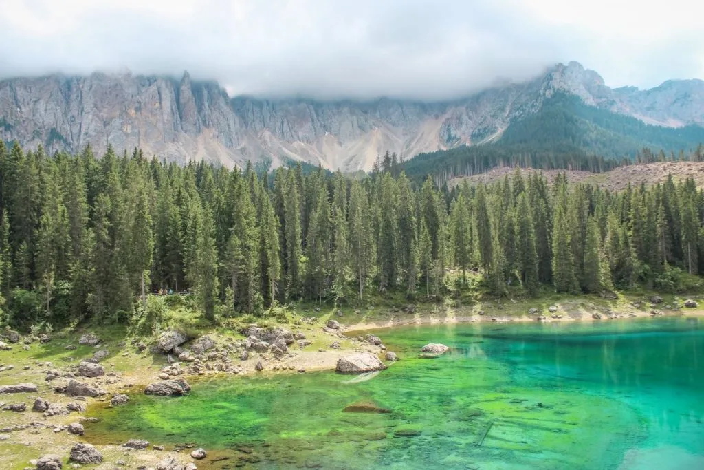 Que ver en Dolomitas: Lago di Carezza