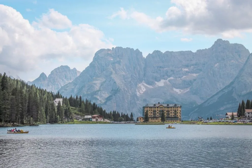 Que ver en Dolomitas: Lago Misurina