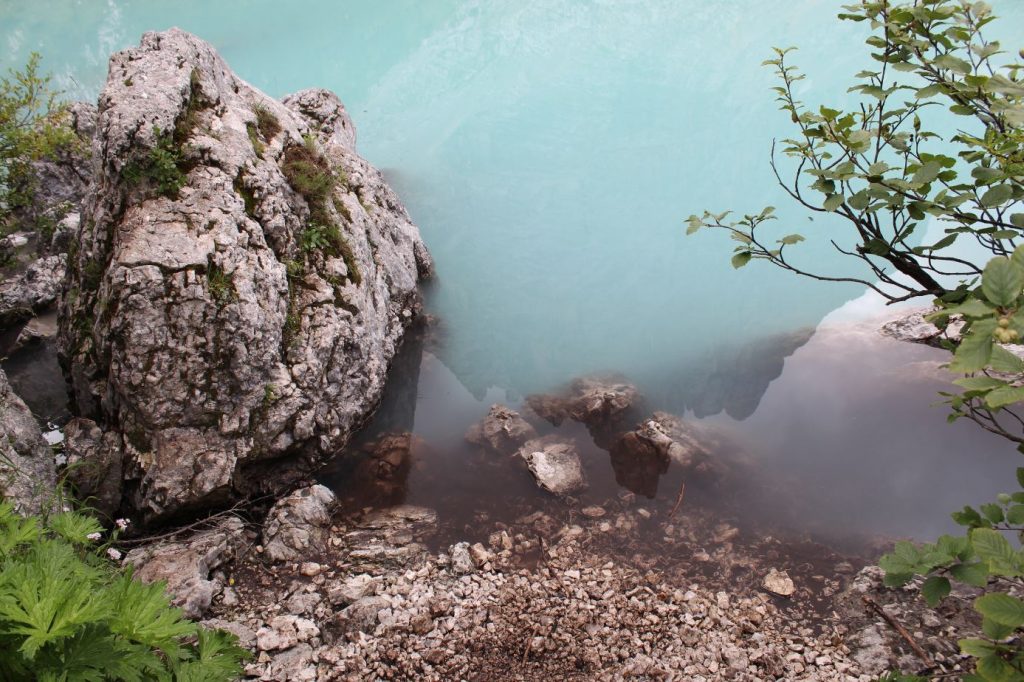 Lago Sorapis de cerca