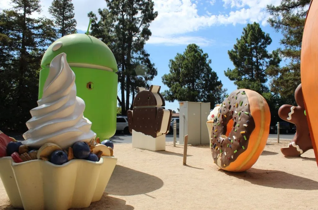 Figuras de Android en Google