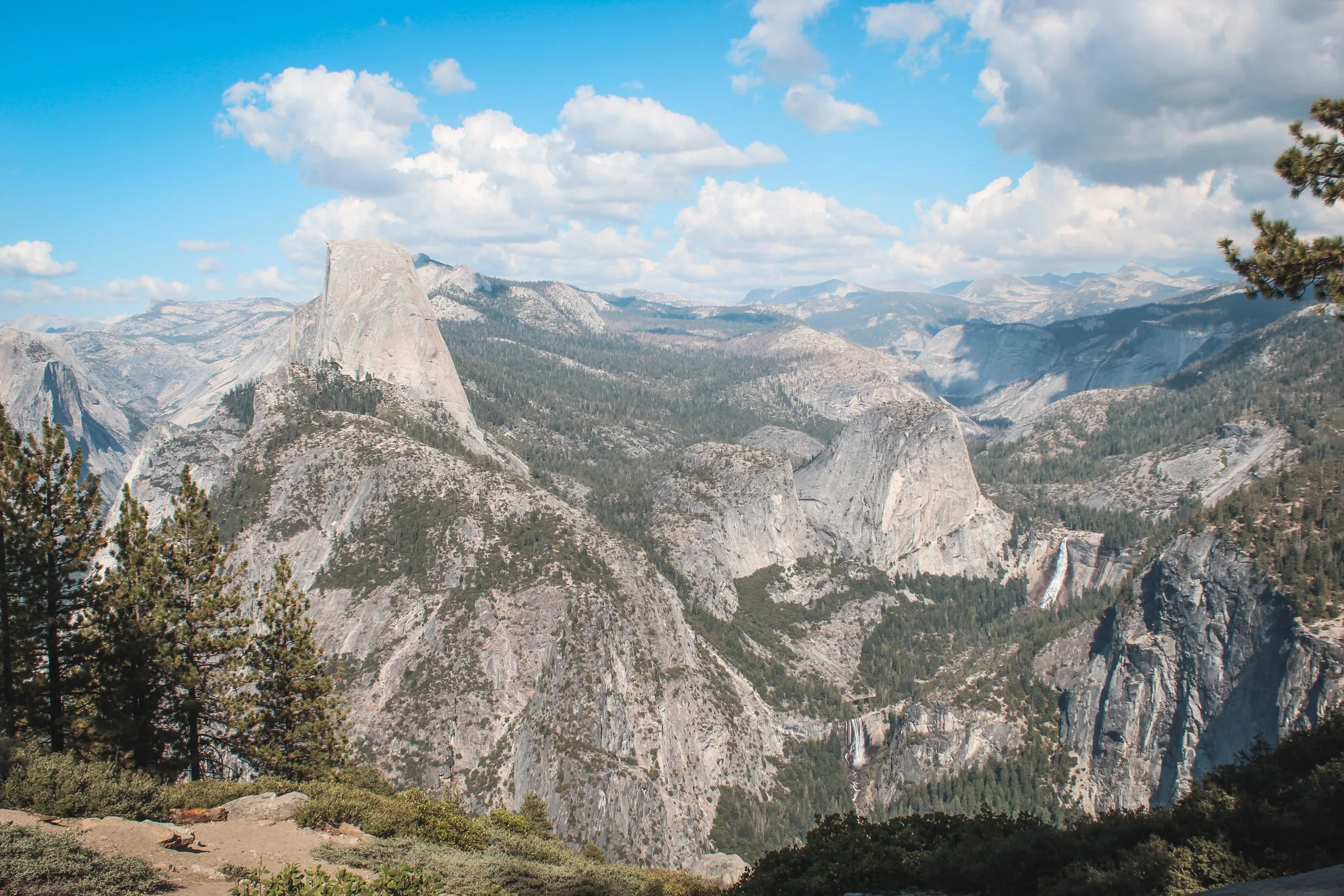 Yosemite National Park desde el mirador