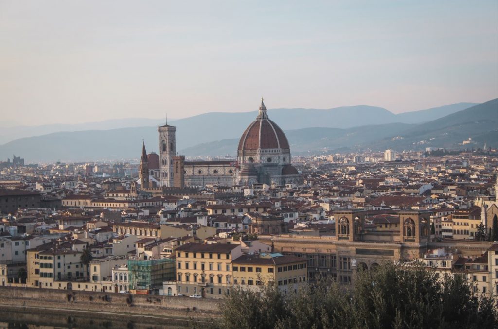 Vistas desde Piazzale Michelangelo